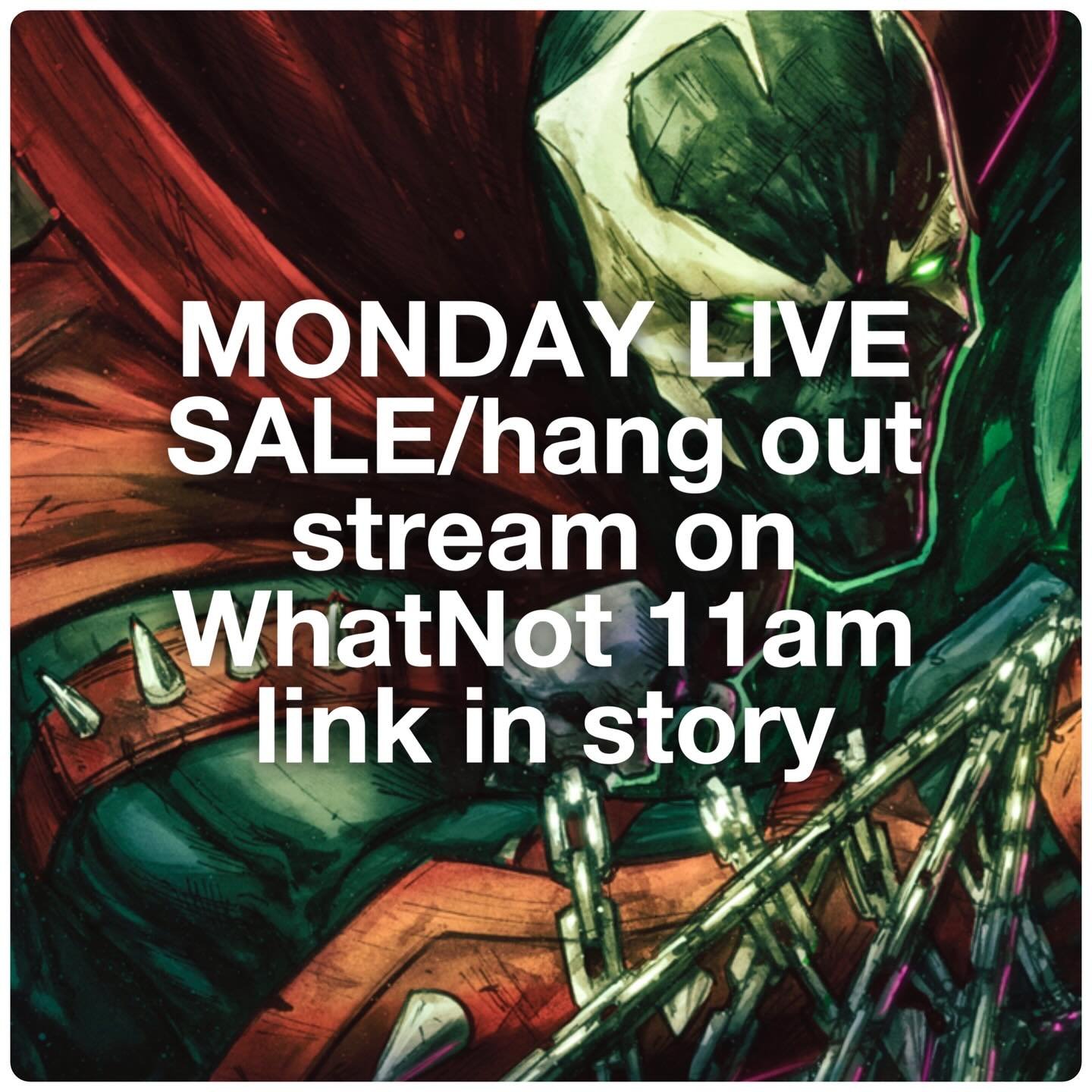#whatnot live stream/sale tomorrow!! Snowed in? I&rsquo;m just going to be hanging out and drawing! Swing by! #art #artist #comics #comicbookart #comicbookartist