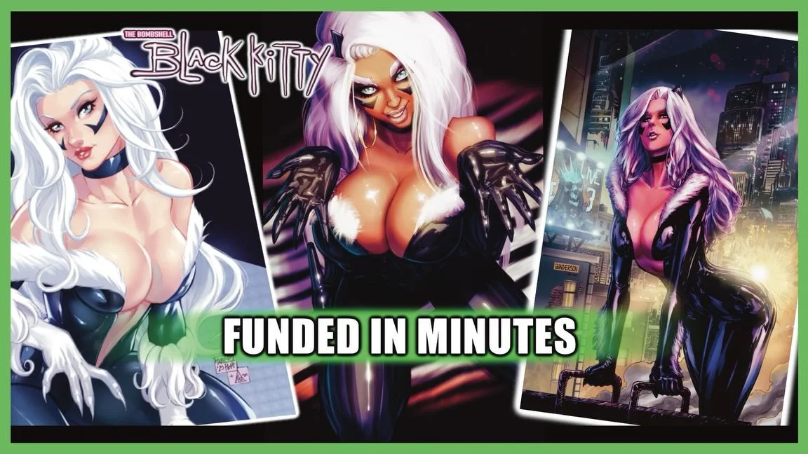 800%- OVER THE GOAL!! Already unlocked two stretch goals! YOU HAVE UNTIL 2pm est todat (Monday the second ) to jump on the day one bonus reward!! #art #comics #kickstarter #comicbook