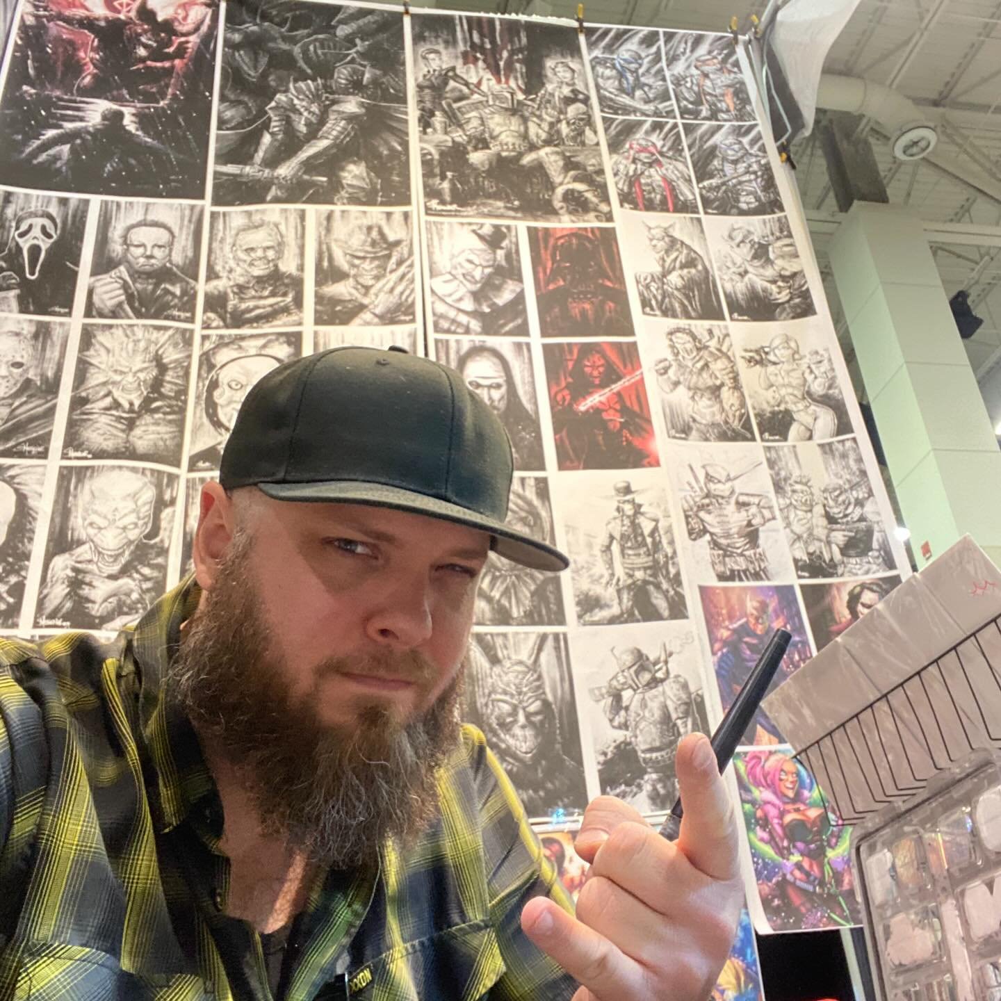 Big Lick Comic con in ROANOKE VA!! Swing by! Check out my buddy&rsquo;s campaigns that just launched and get the early bird deals- @djw32art and @sketchingthebeast !! And don&rsquo;t forget you&rsquo;ve only got hours left to get the early bird deals