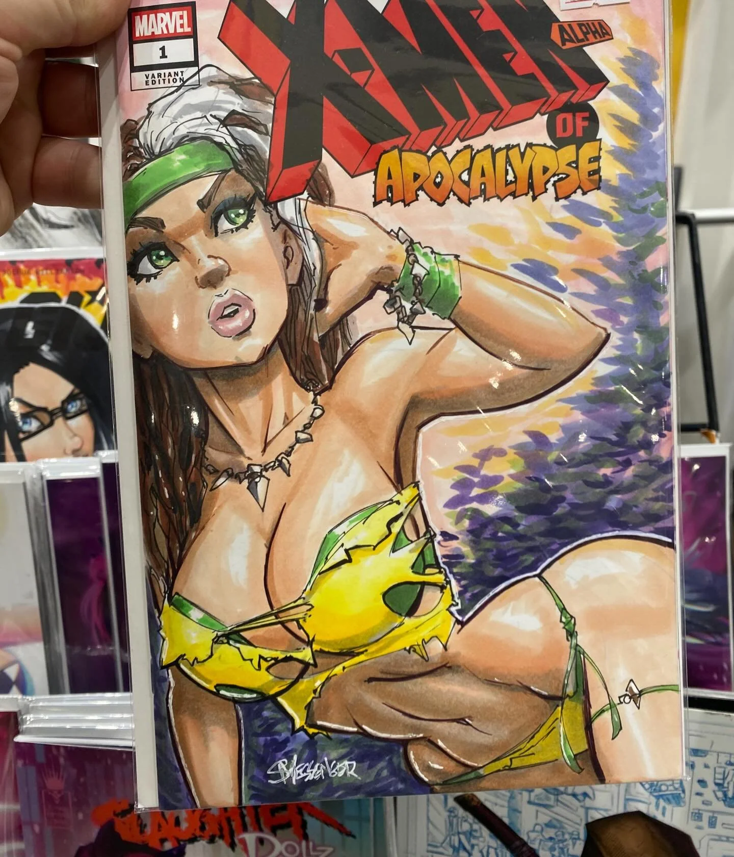 Thanks for a great weekend at #megacon ! Here&rsquo;s some sketches I did. See ya at Lexington this weekend! #art #sketchcover #sketch #comics