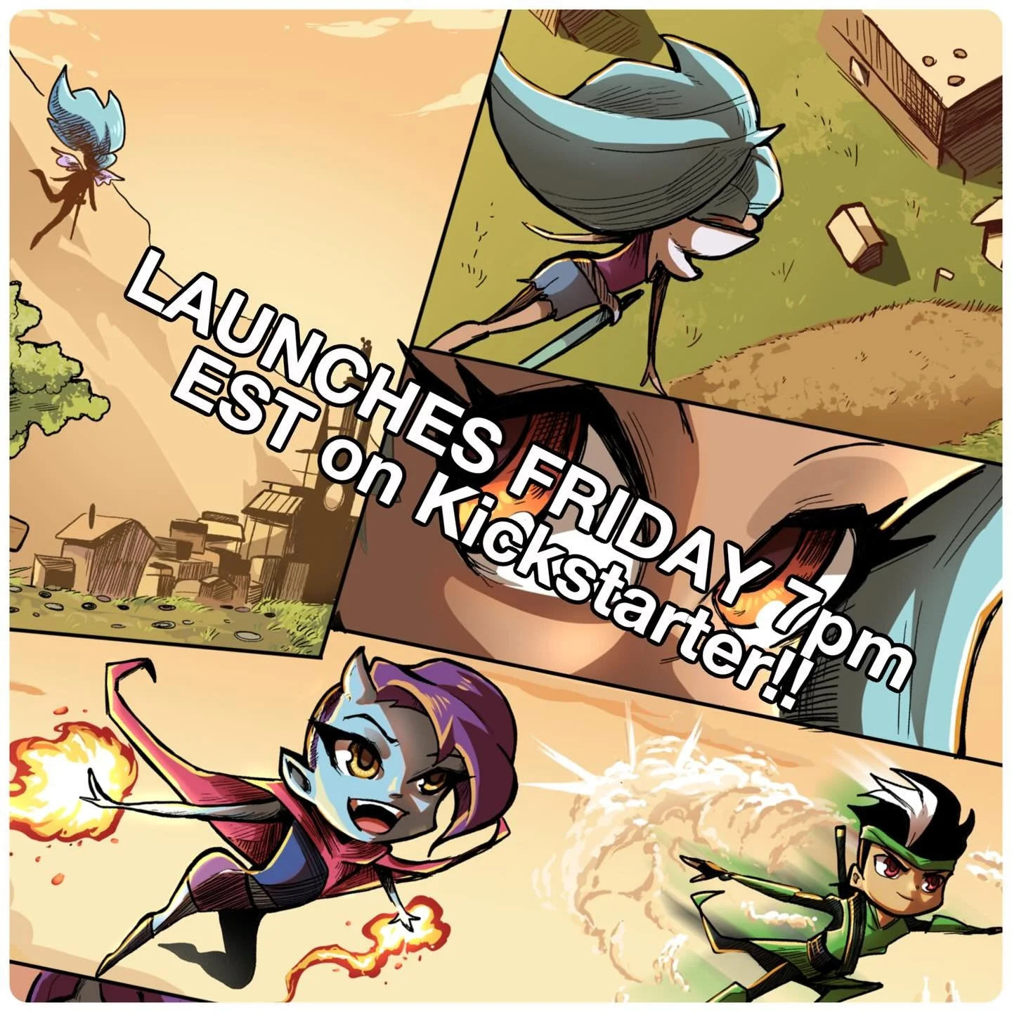 IT&rsquo;S ALMOST HERE! The comic book AND trading card game CYBER HEX launches Friday April 3rd on kickstarter at 7pm EST! Live show kicks off at 6:30! #comics #tcg #tradingcard