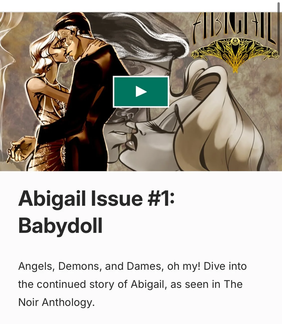 Check out my friend Danielle&rsquo;s @evine_arts Kickstarter ABIGAIL! She&rsquo;s knocked it out of the park with this artwork! Available on Kickstarter but time is running out! #art #comics #comicbookart