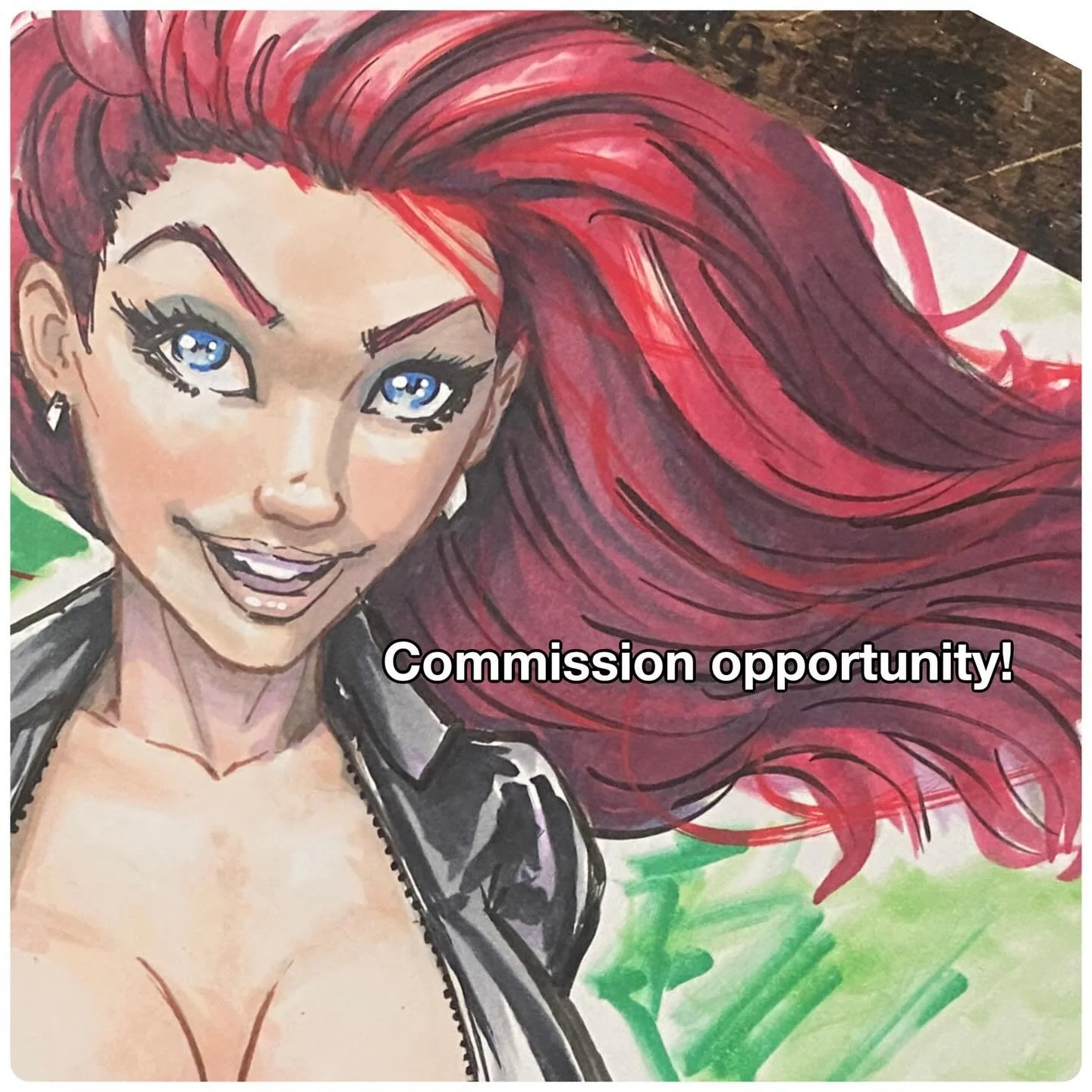 Limited commission opportunity! Message me for pricing. #art #artist #comics #comicbookart
