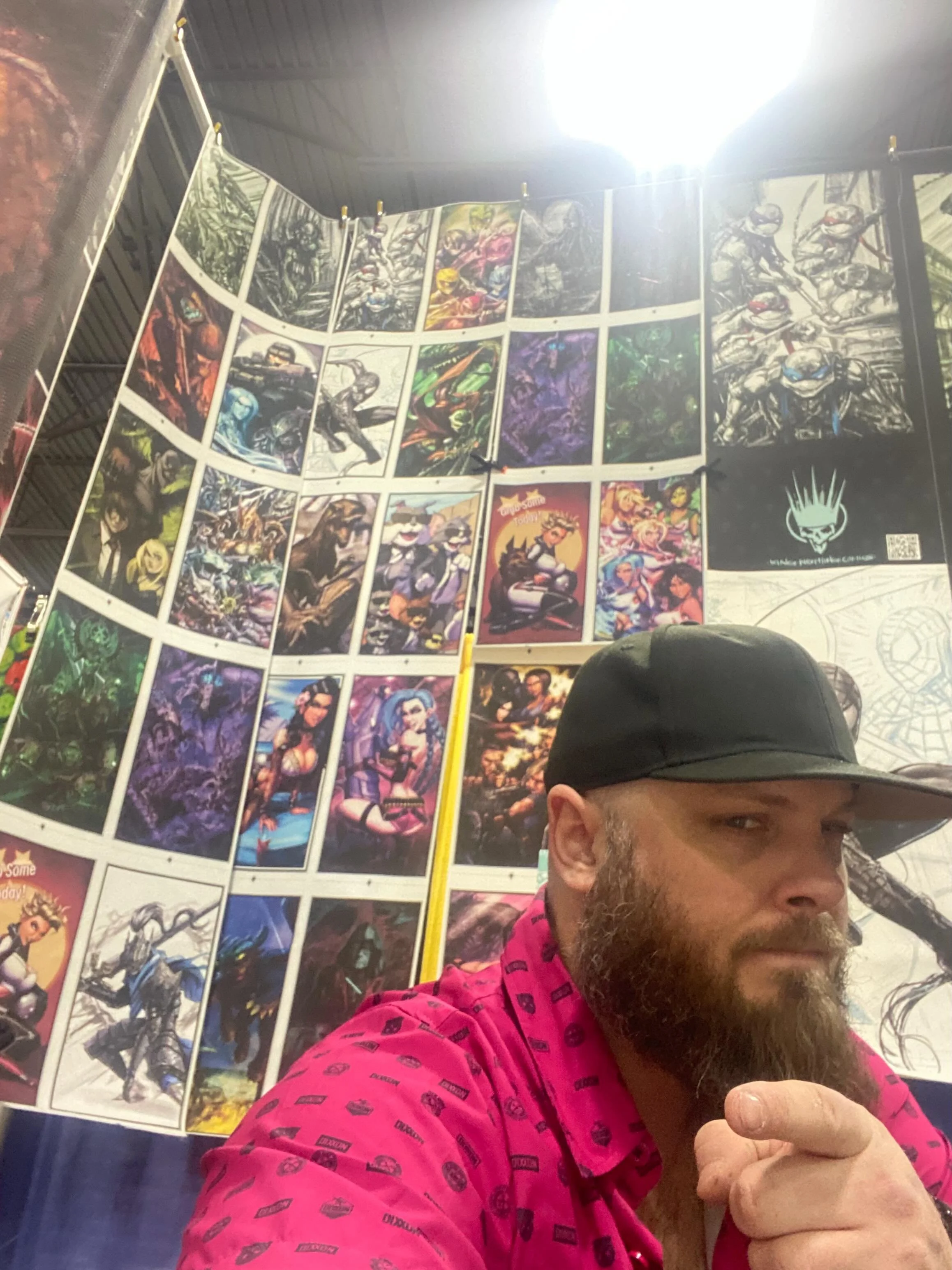 Motor City Comic con! Booth 1036 or something. Facing artist alley! #art #artist #comics #comicbookart #comicbookartist