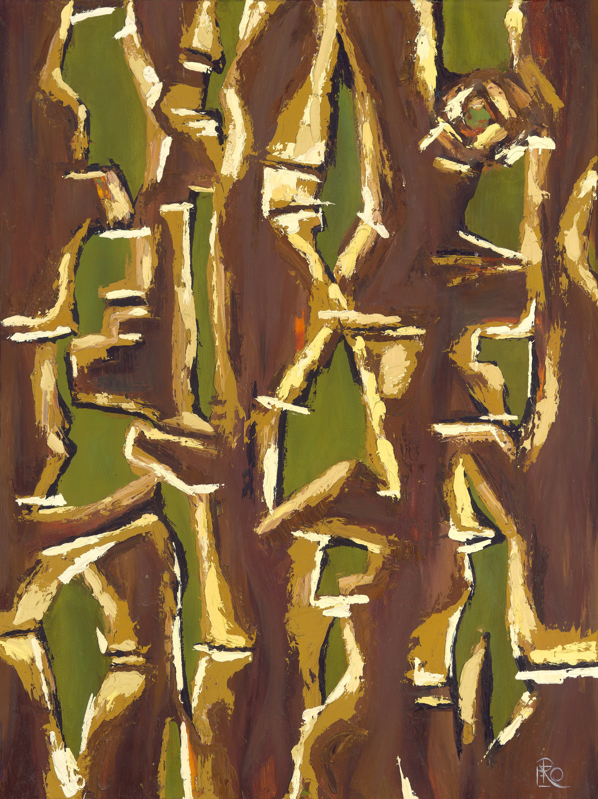 2017, tannic, oil, 30 x 48