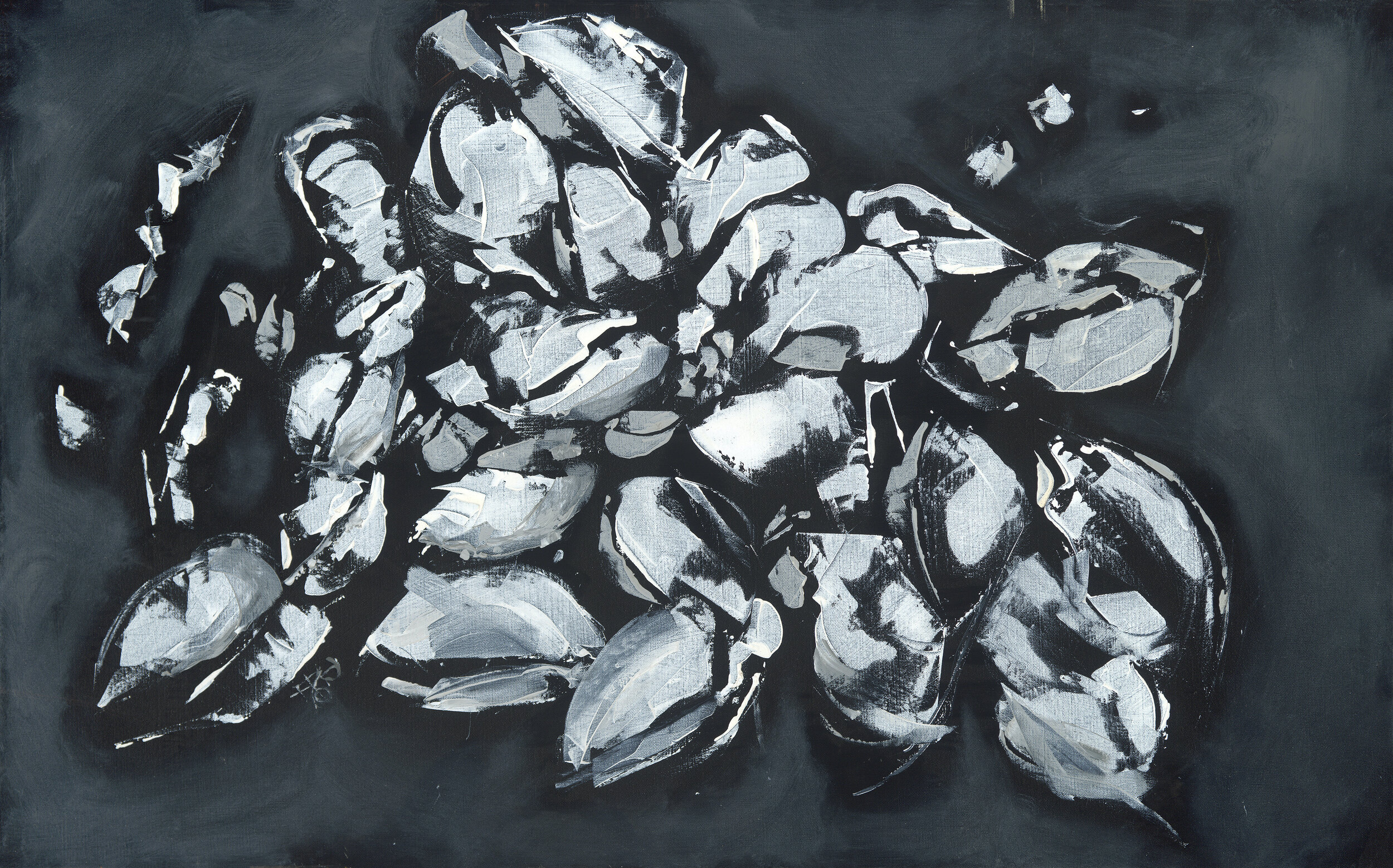 2018, anchored, oil, 2018