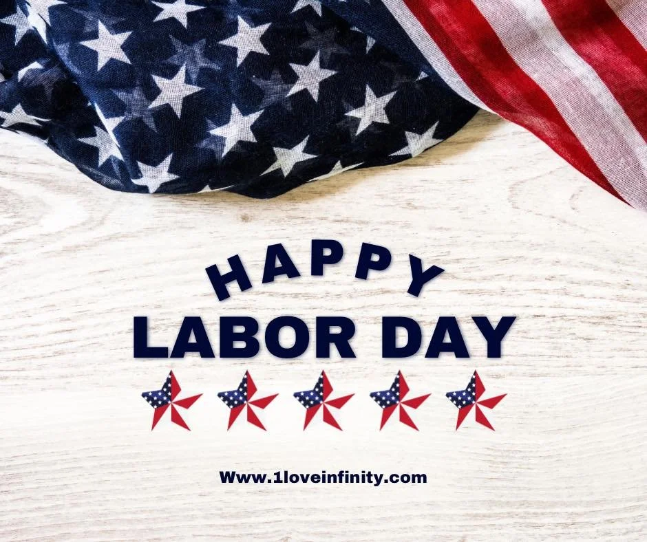 💙 Happy Labor Day from Love Infinity NC! 💙
Today we honor the value of hard work—not just in our jobs, but in our marriages too. Strong relationships are built through love, patience, and daily effort. 💍
As you enjoy this day of rest, reme