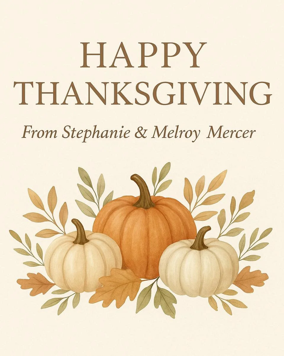 Happy Thanksgiving from Love Infinity NC! 🍂

Today is more than a day to enjoy family, friends, and good food&mdash;it&rsquo;s a reminder to pause and be grateful. Every breath we take is a gift, every moment a chance to appreciate life.

As you lau
