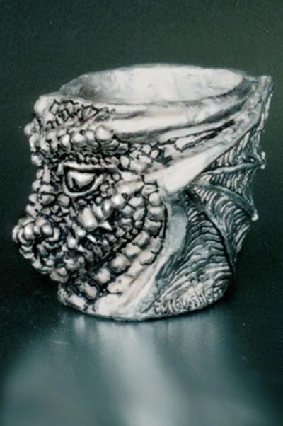 Pewter Dragon Shot-glass