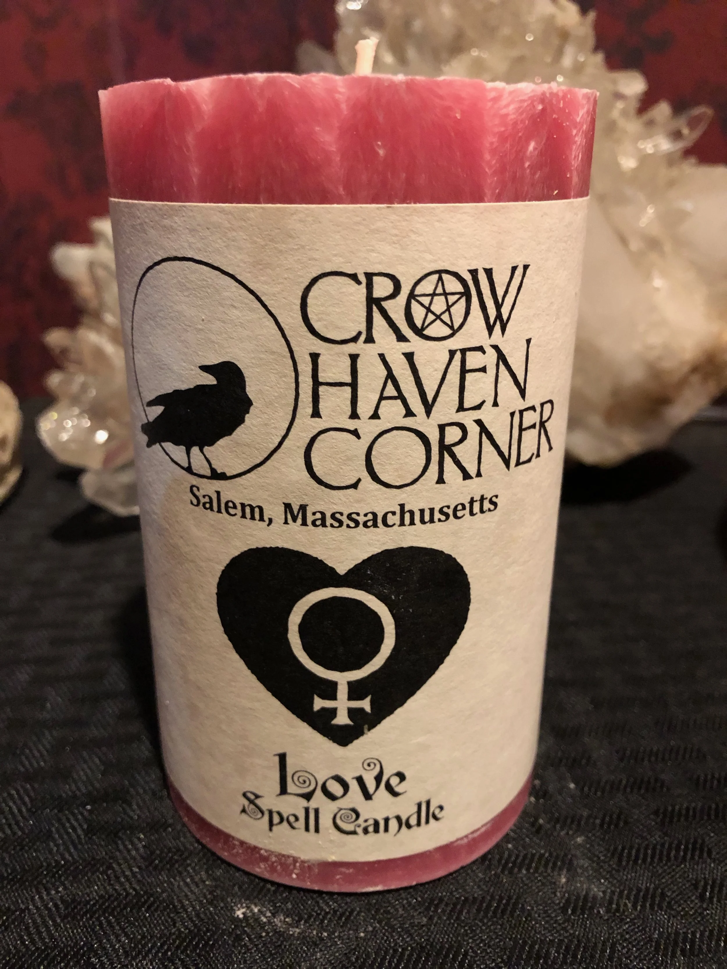 Crow Haven Corner Love Candle Large Pillar