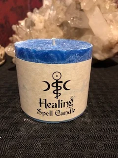 Crow Haven Corner Healing Spell Candle Small Pillar