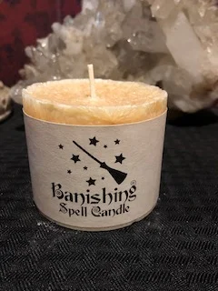 Crow Haven Corner Banishing Candle Small Pillar