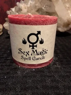 Crow Haven Corner Sex Magic Candle Small Pillar
