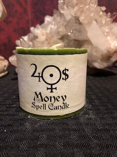 Crow Haven Corner Money Candle Small Pillar
