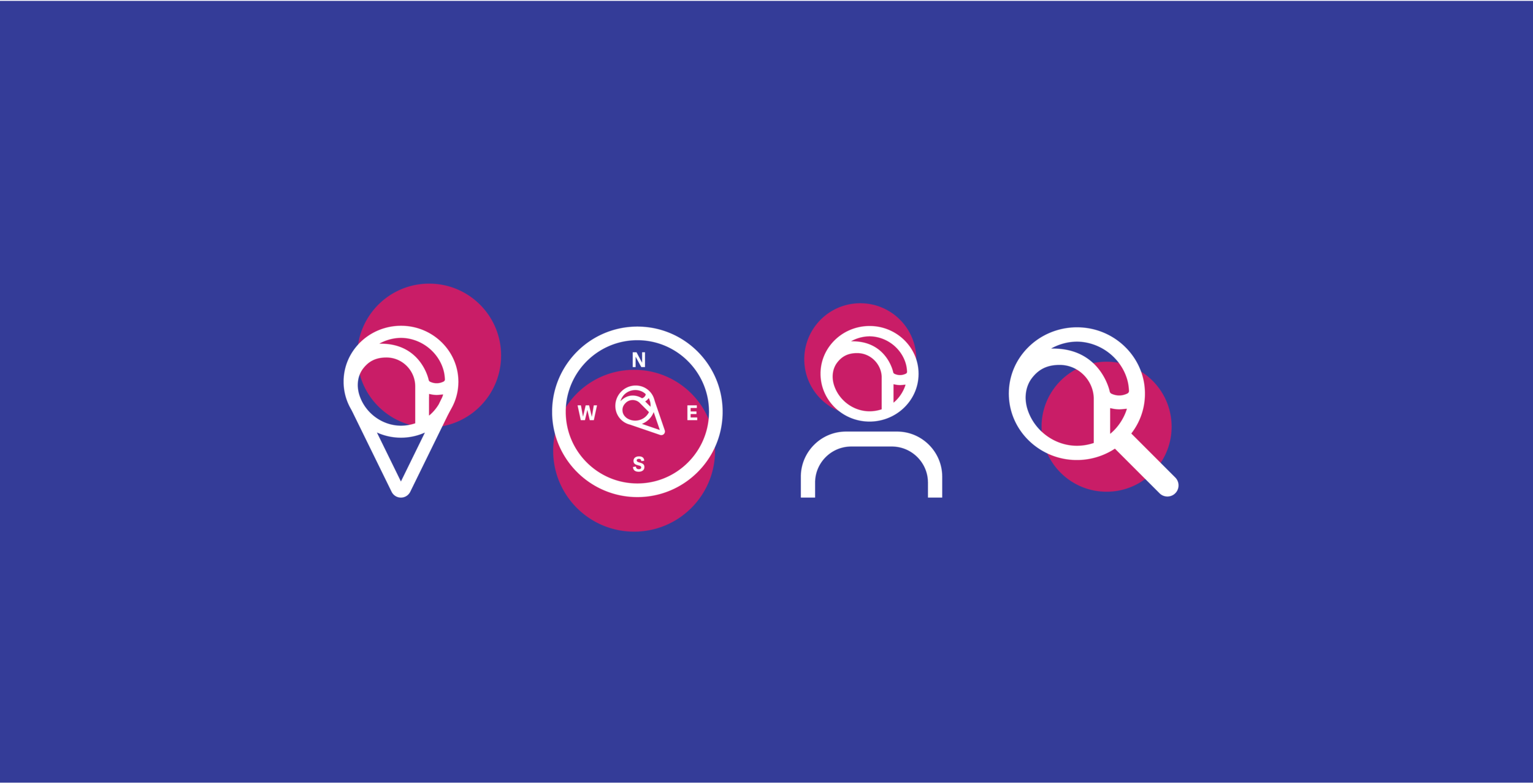 Icons created using the logo mark