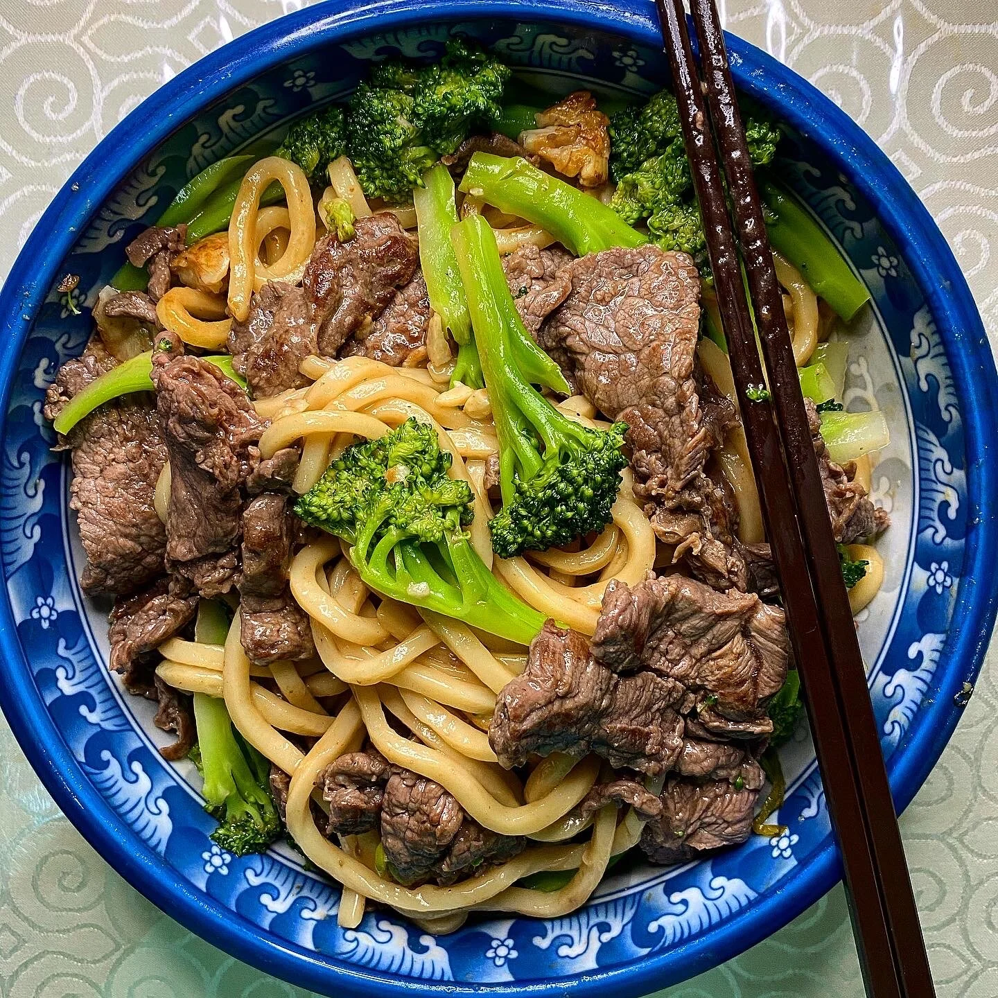 Beef &amp; Broccoli Udon Stir-fry