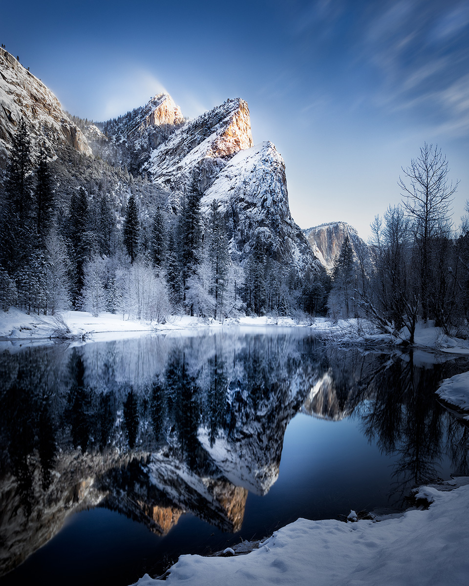 “Three Brothers at Dawn” - Yosemite National Park, CA