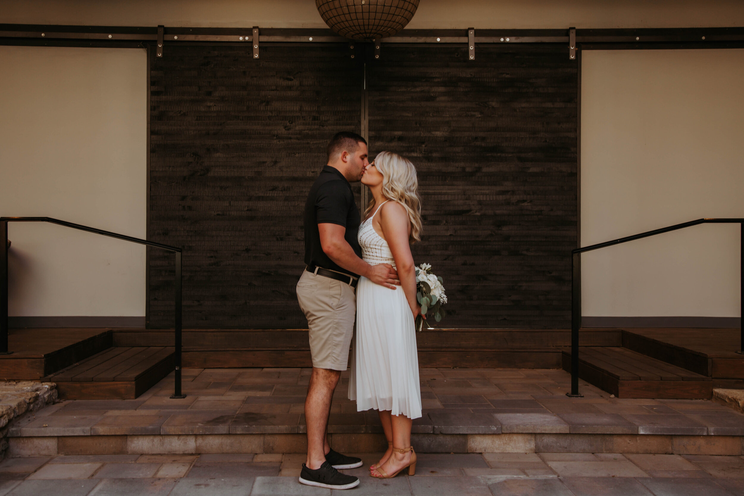 Cincinnati Riverfront Elopement // Jake &amp; Jill McBee