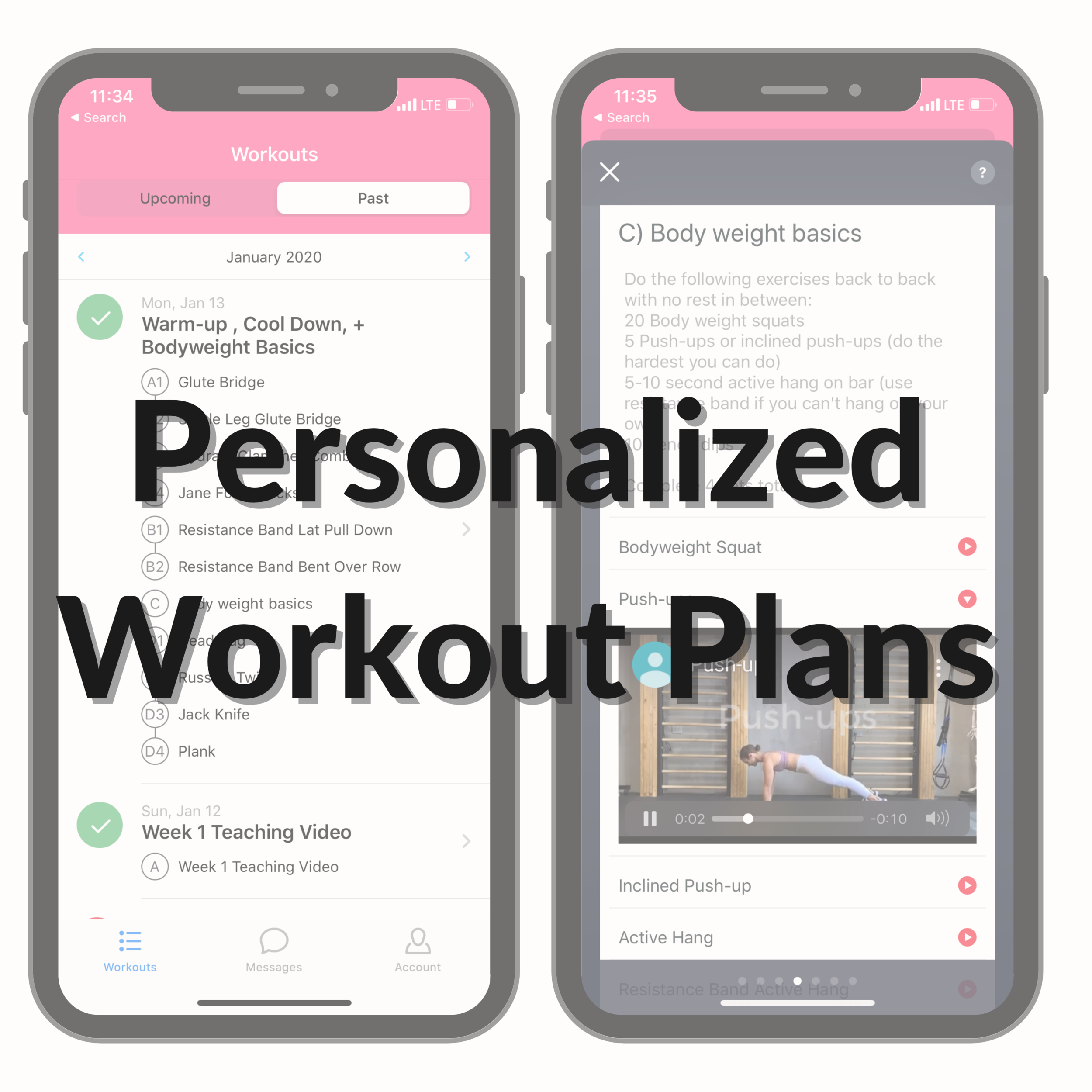 Personalized Workout Plans