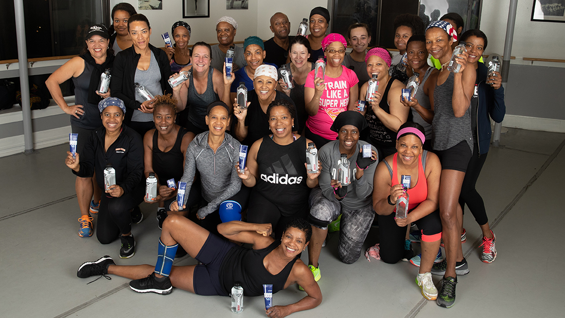 5am bootcamp! Thank you BODYARMOR and doTerra!