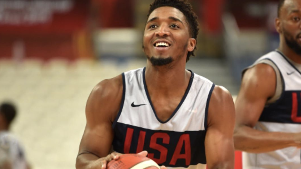 Donovan Mitchell on 2019 USA World Cup Team