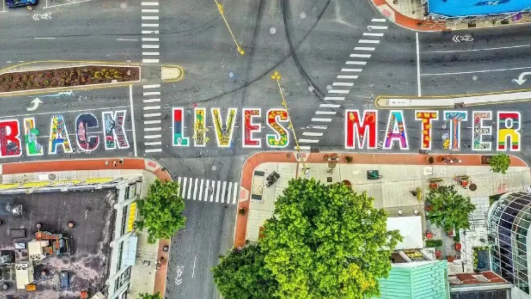 Spidacares Supports Black Lives Street Matter Mural in Stamford, CT