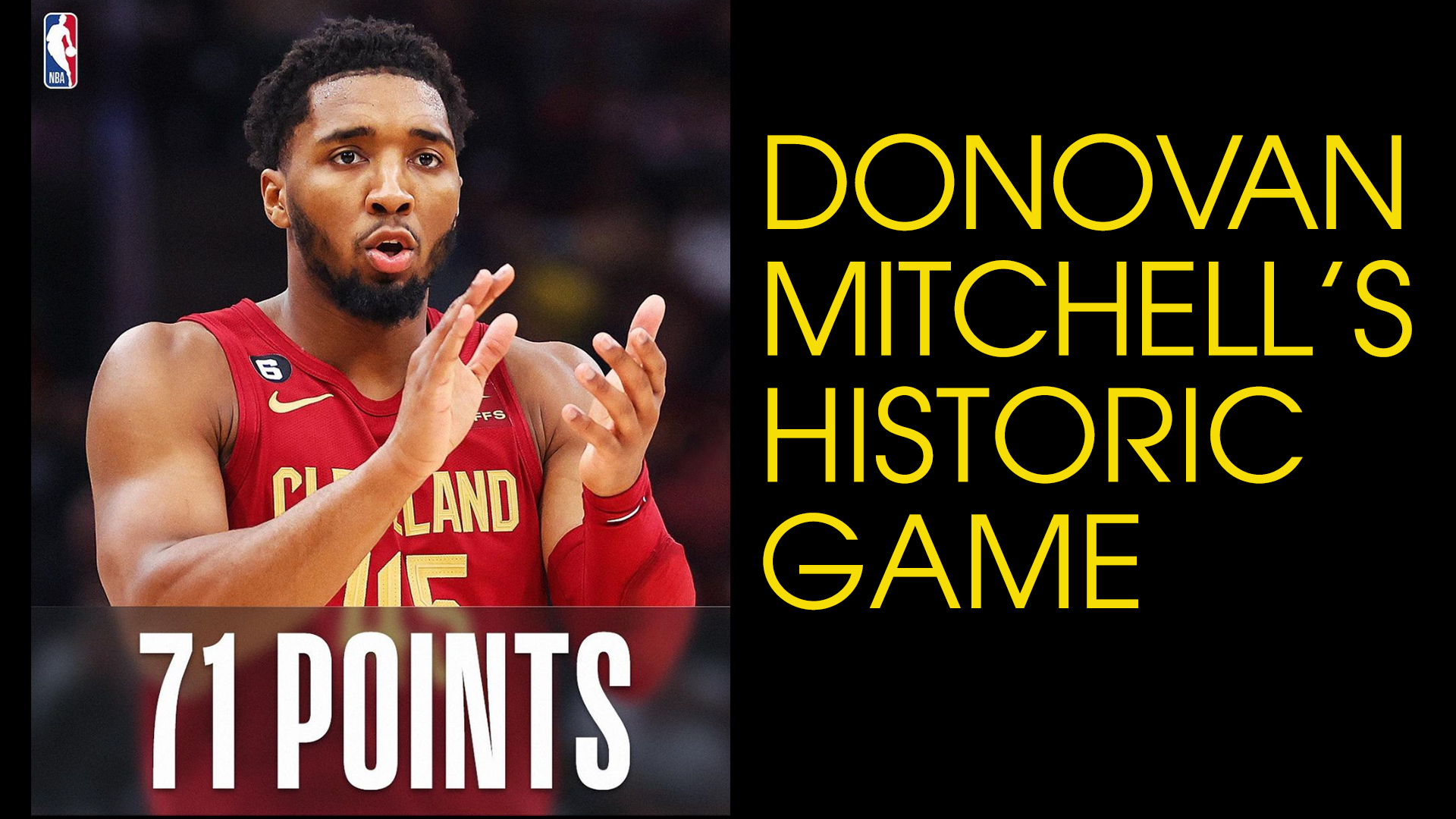 Donovan Mitchell Historic 71-Point Game