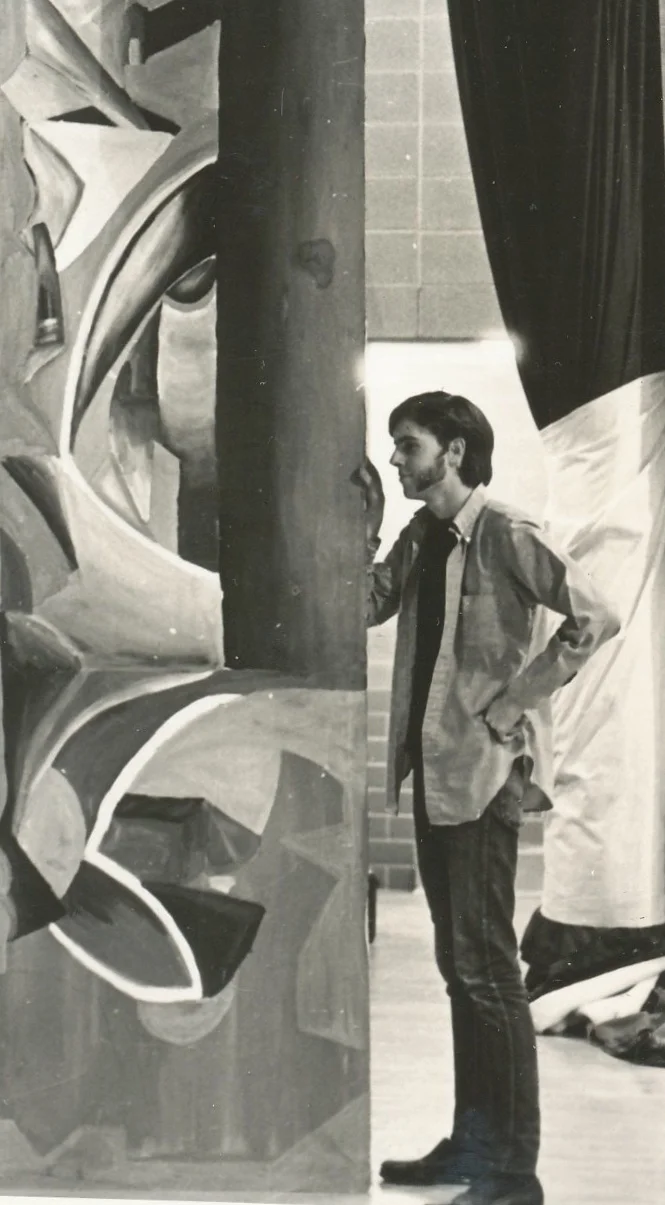 Before... (photograph courtesy of Michael Lambert, 1971)