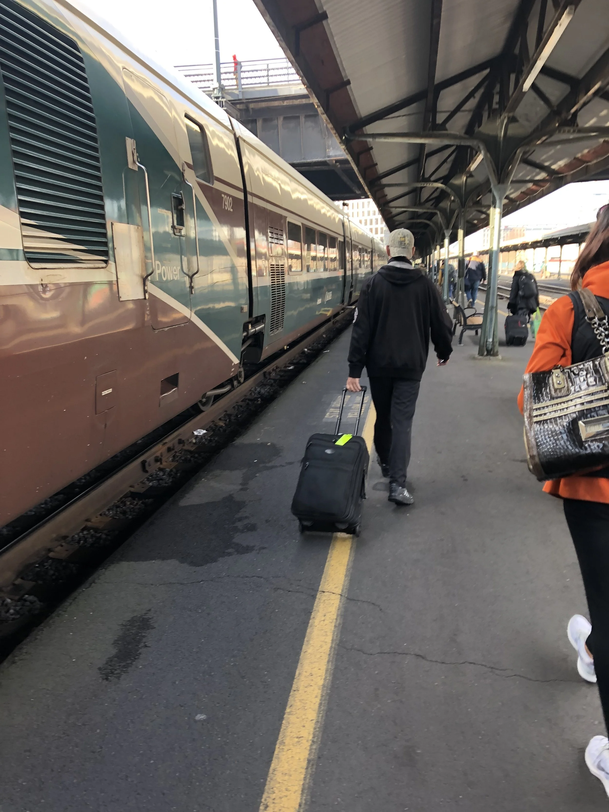 Amtrak regional trains - the tortoise wins the race