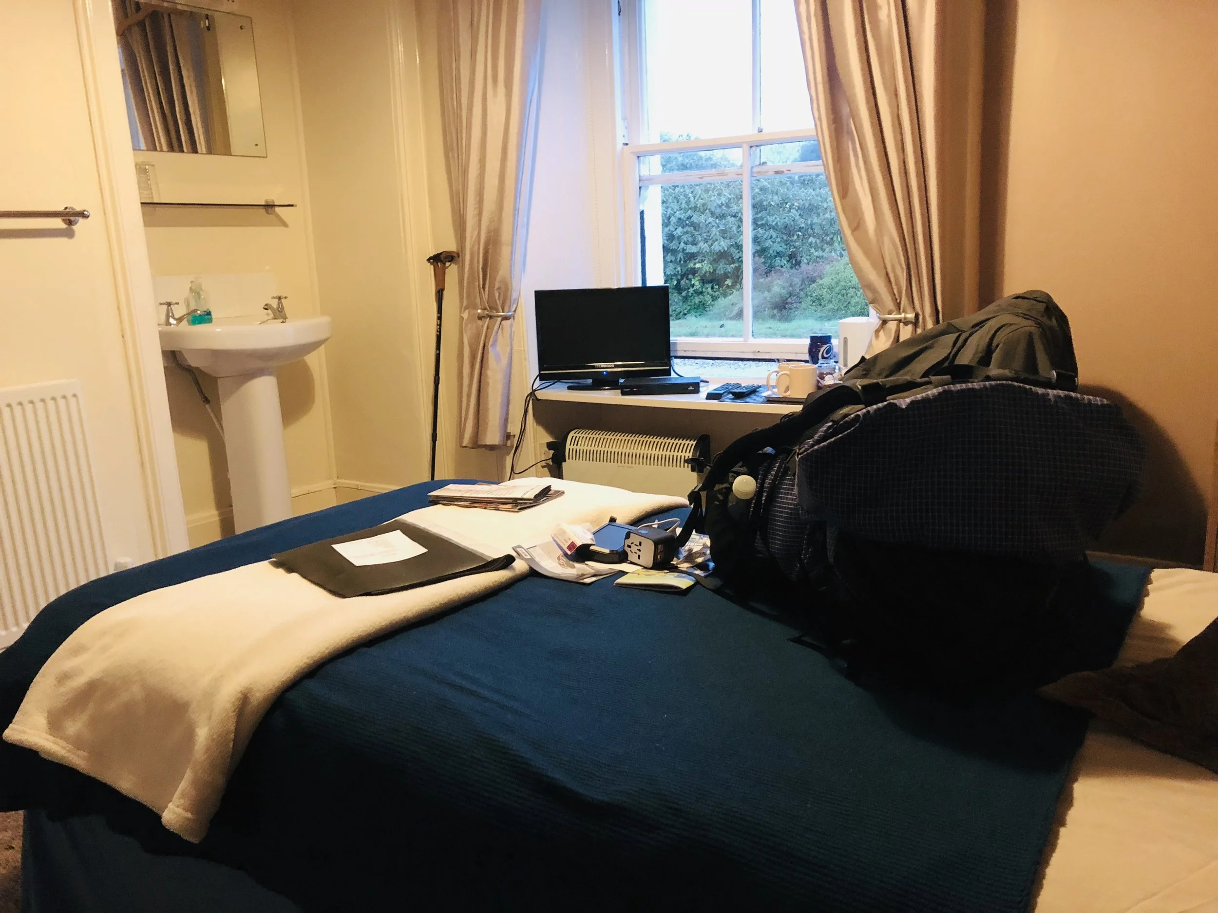 Strathwhillan House, Brodick, Scotland. Very nice inn close to ferry terminal and easy walk into town and bus