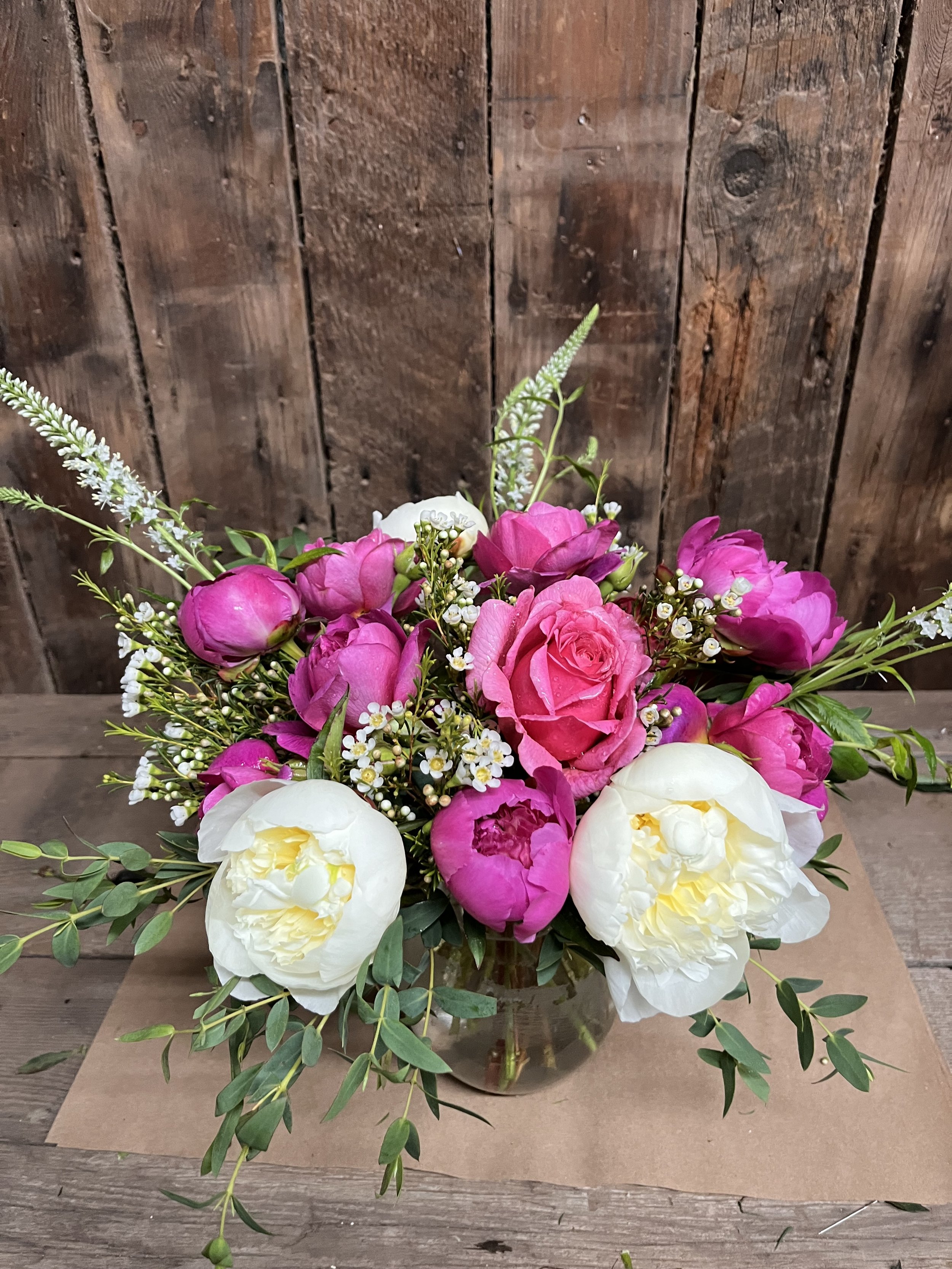 Flower Delivery | Peonies and Roses