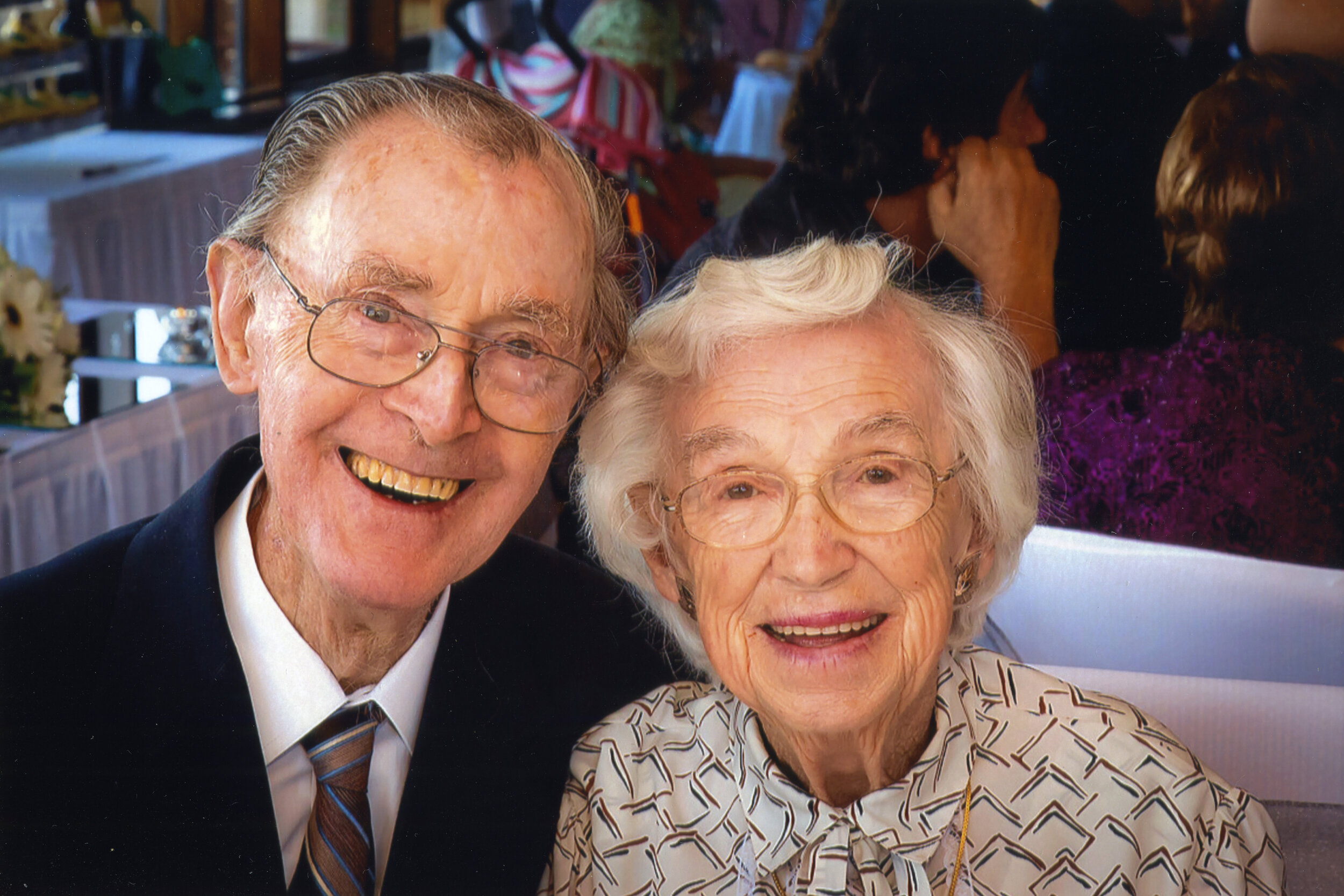 They were devoted to each other for six decades.