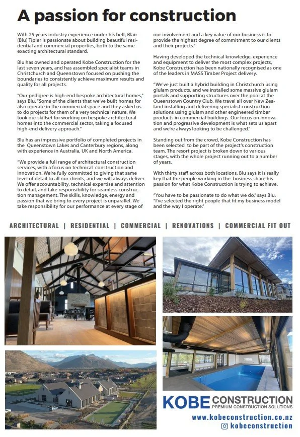 A passion for construction