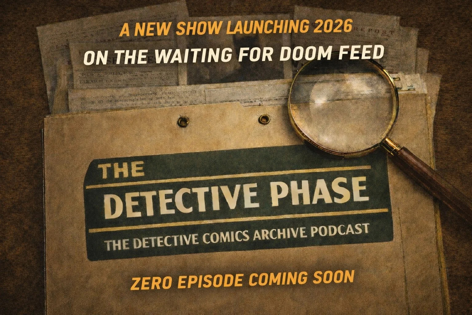 Coming Soon: The Detective Phase!