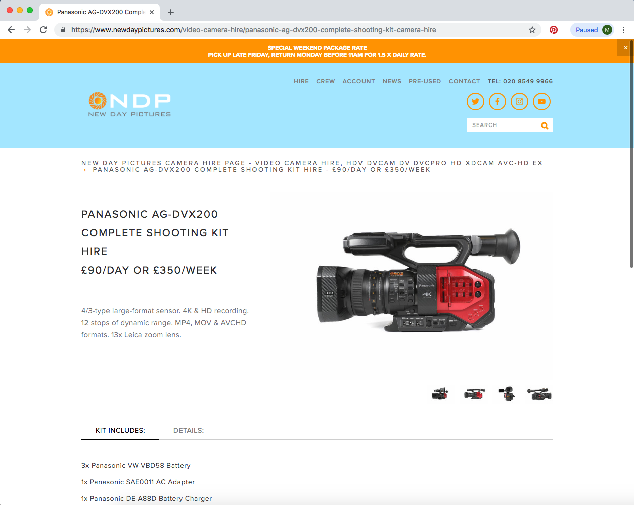 New Day Pictures required a new website that was easy to navigate and could showcase their products to customers in a quick and easy format. The brief requested a bright, modern website including hundreds of products, that could be categorised and searched for. The target audience now have a smooth experience when visiting the site and obtaining the information they need.