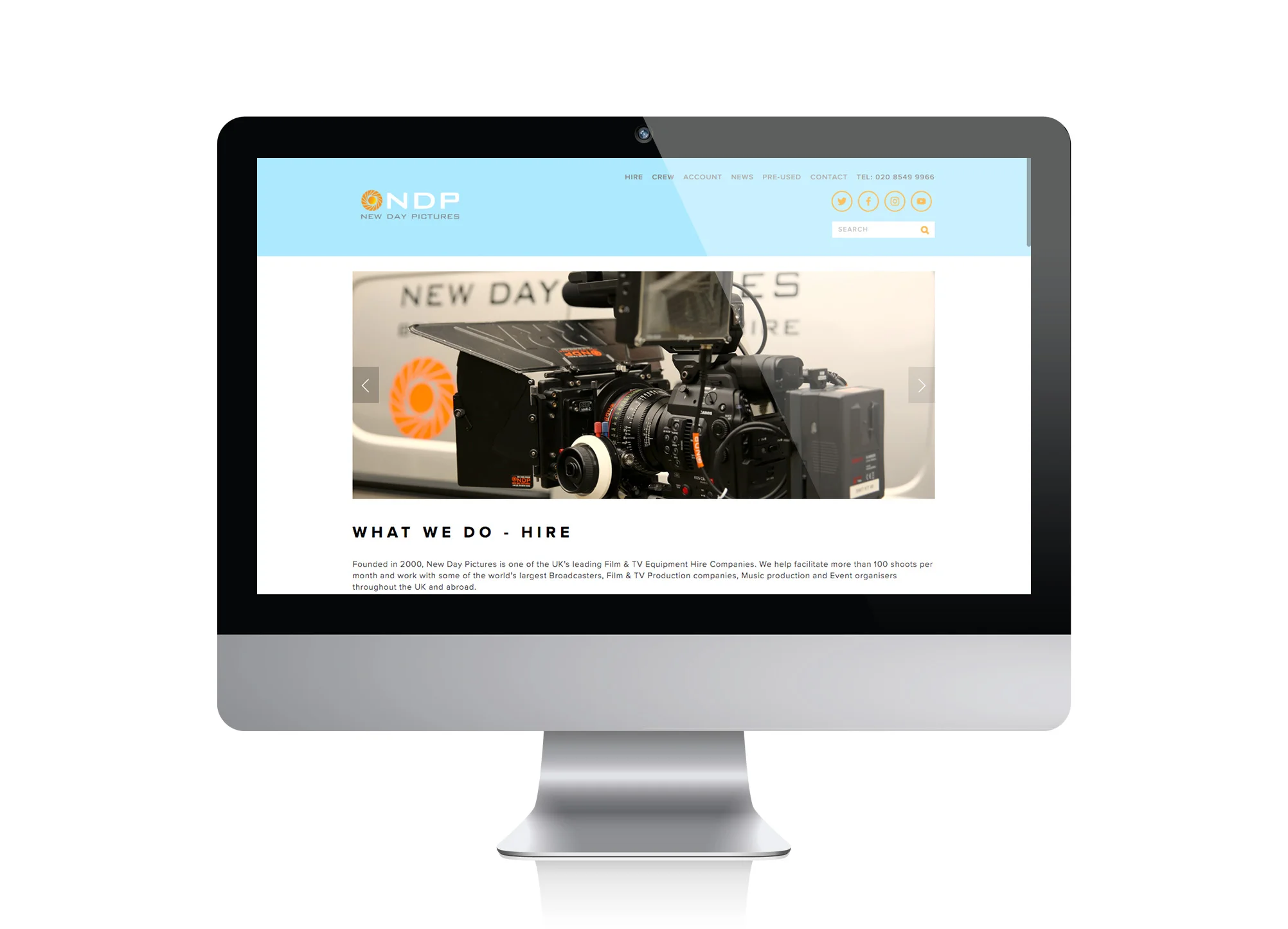 New Day Pictures required a new website that was easy to navigate and could showcase their products to customers in a quick and easy format. The brief requested a bright, modern website including hundreds of products, that could be categorised and searched for. The target audience now have a smooth experience when visiting the site and obtaining the information they need.