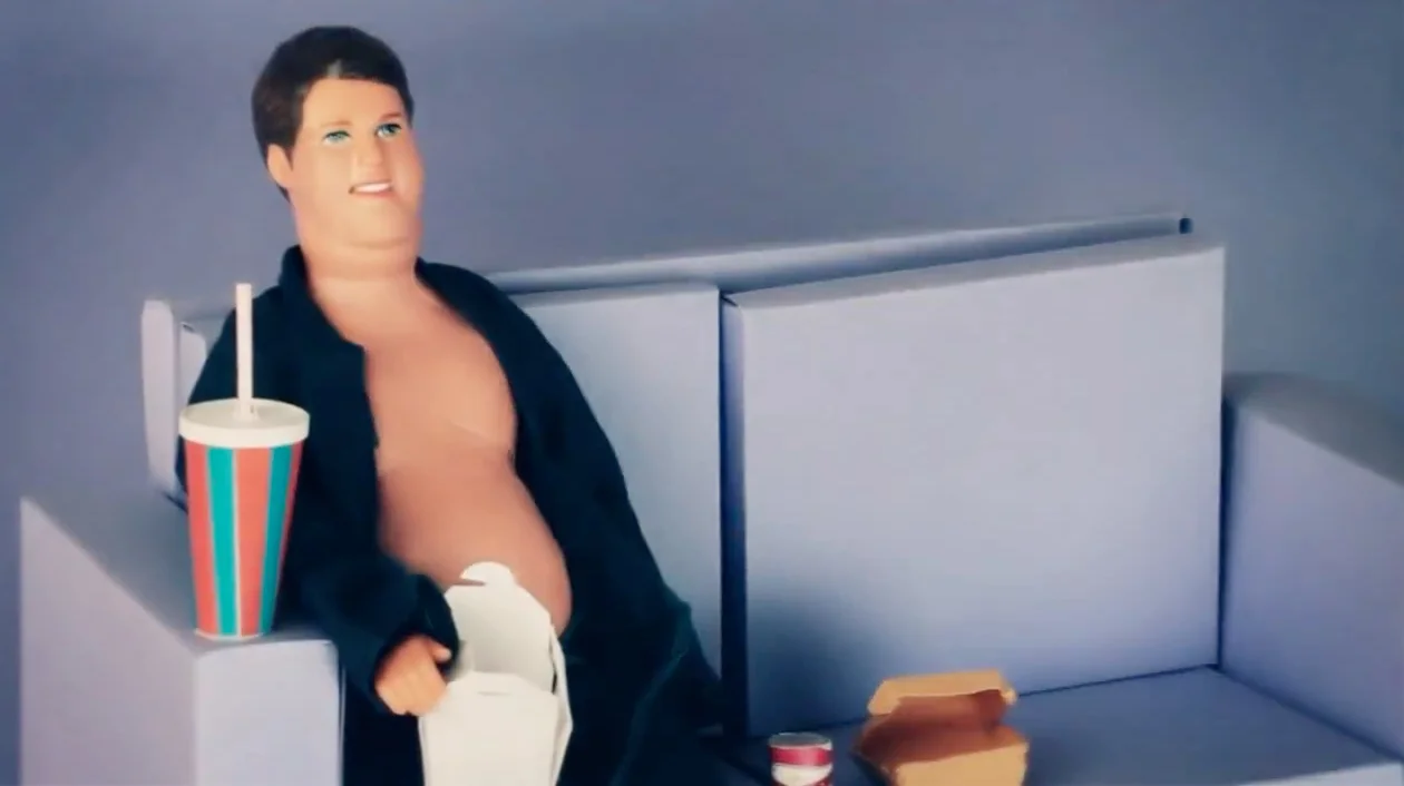 These models were used in the Never Liked It Anyway Promo Film and made to a Barbie & Ken Scale. The list of things was extensive; bricks, an axe, six-pack of beers, tissue box, a sack, take away boxes, fast food cartons, bed, an iPhone..... The end result transformed negative break up experiences into positive humour.