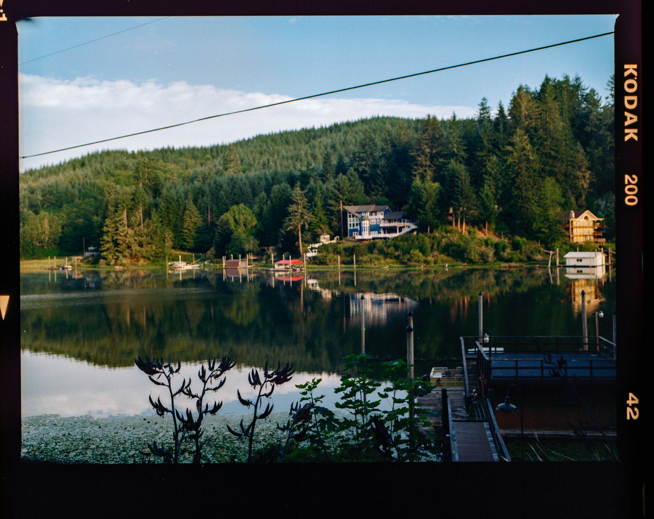 lakeside | mamiya 645, kodak 200