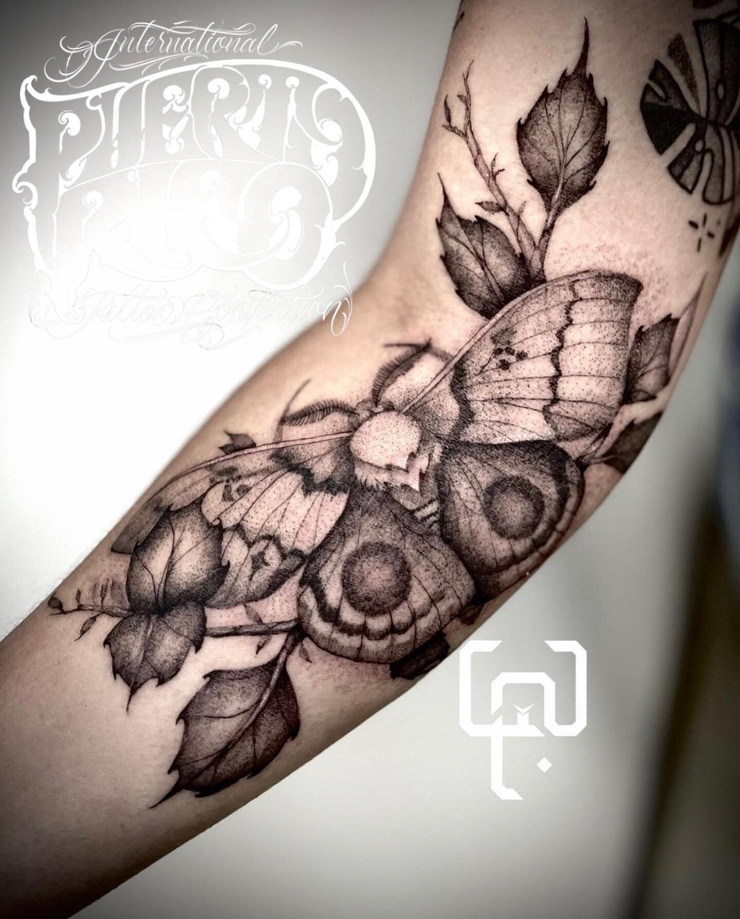 Puerto Rican National flower  Amapola tattoo