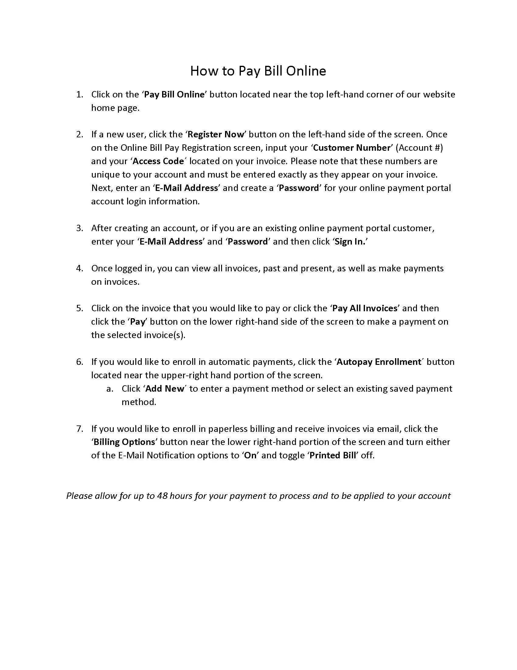 Bealls Pay Bill - ifc5m4a