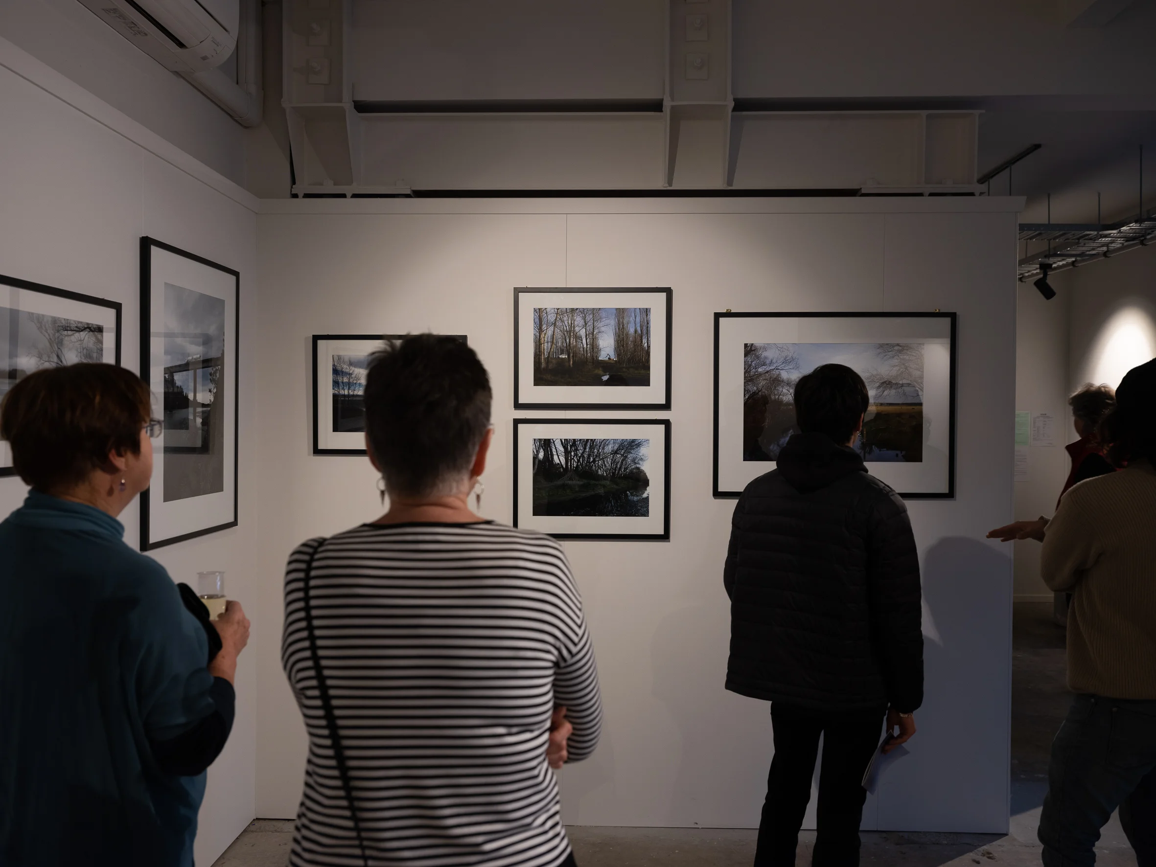  Ella’s images present perhaps a more distanced but nonetheless reflective view on the Waimakariri river. Her experience of the Waimakariri is framed by her interactions with the wider environment – namely the cold air, constant rain and mud that acc