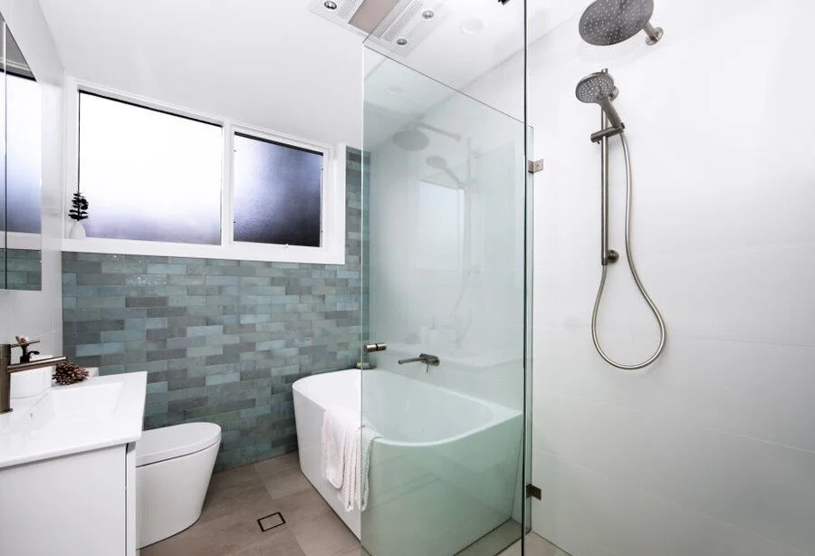 Renovated bathroom