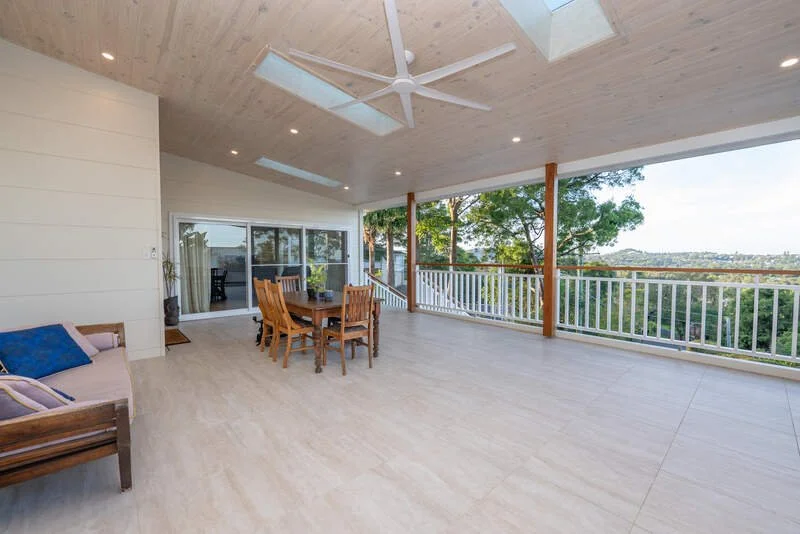 Outdoor space on Northern Beaches home
