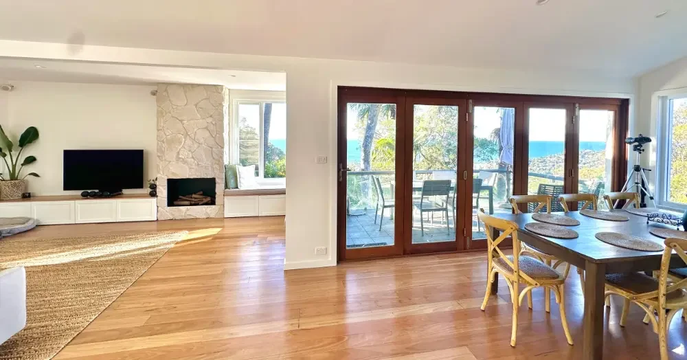 Open plan living room