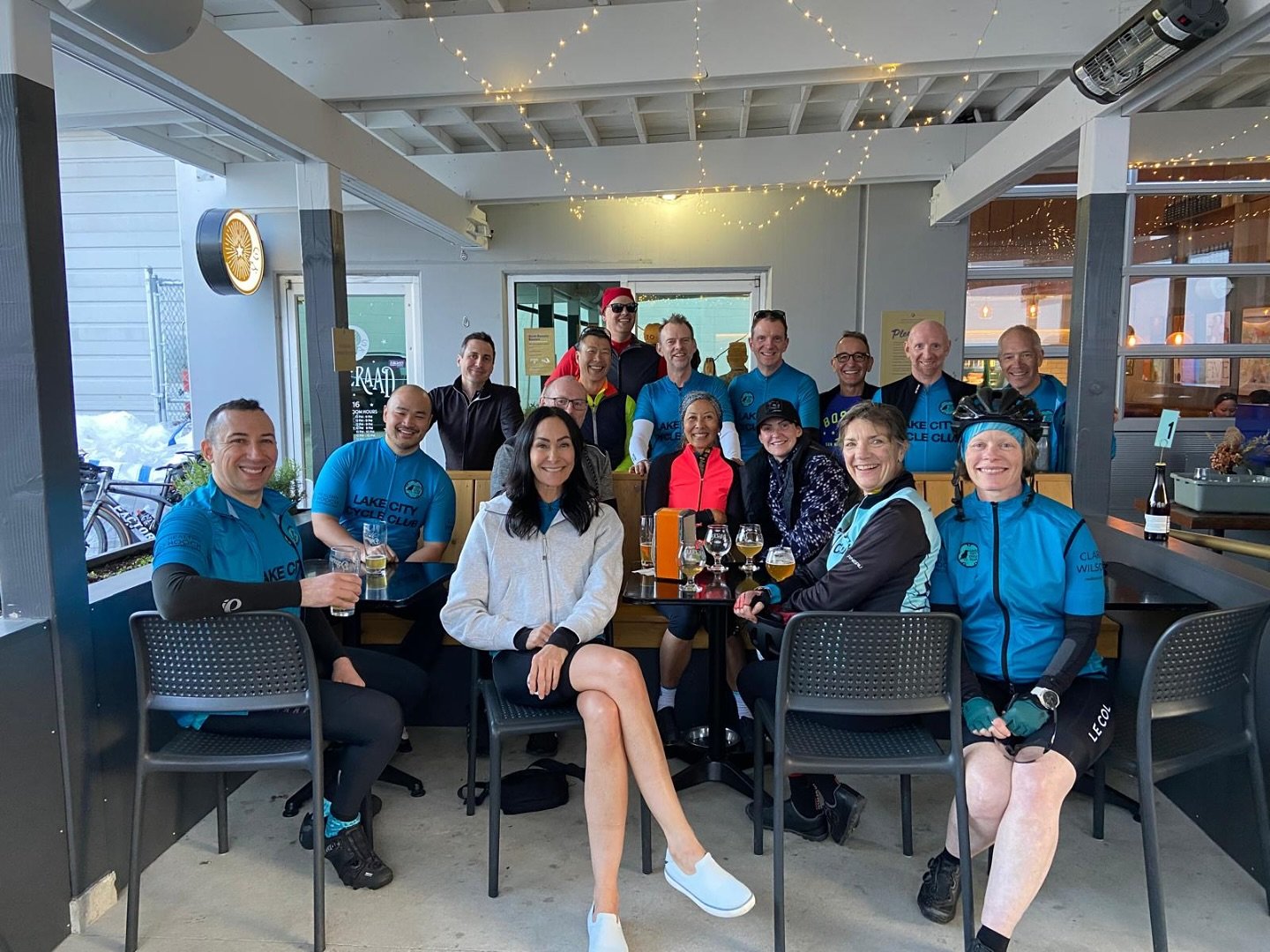 Ride leaders scheming before our season opener!! It&rsquo;s going to be a sunny one! 🌞 🍻 🍕