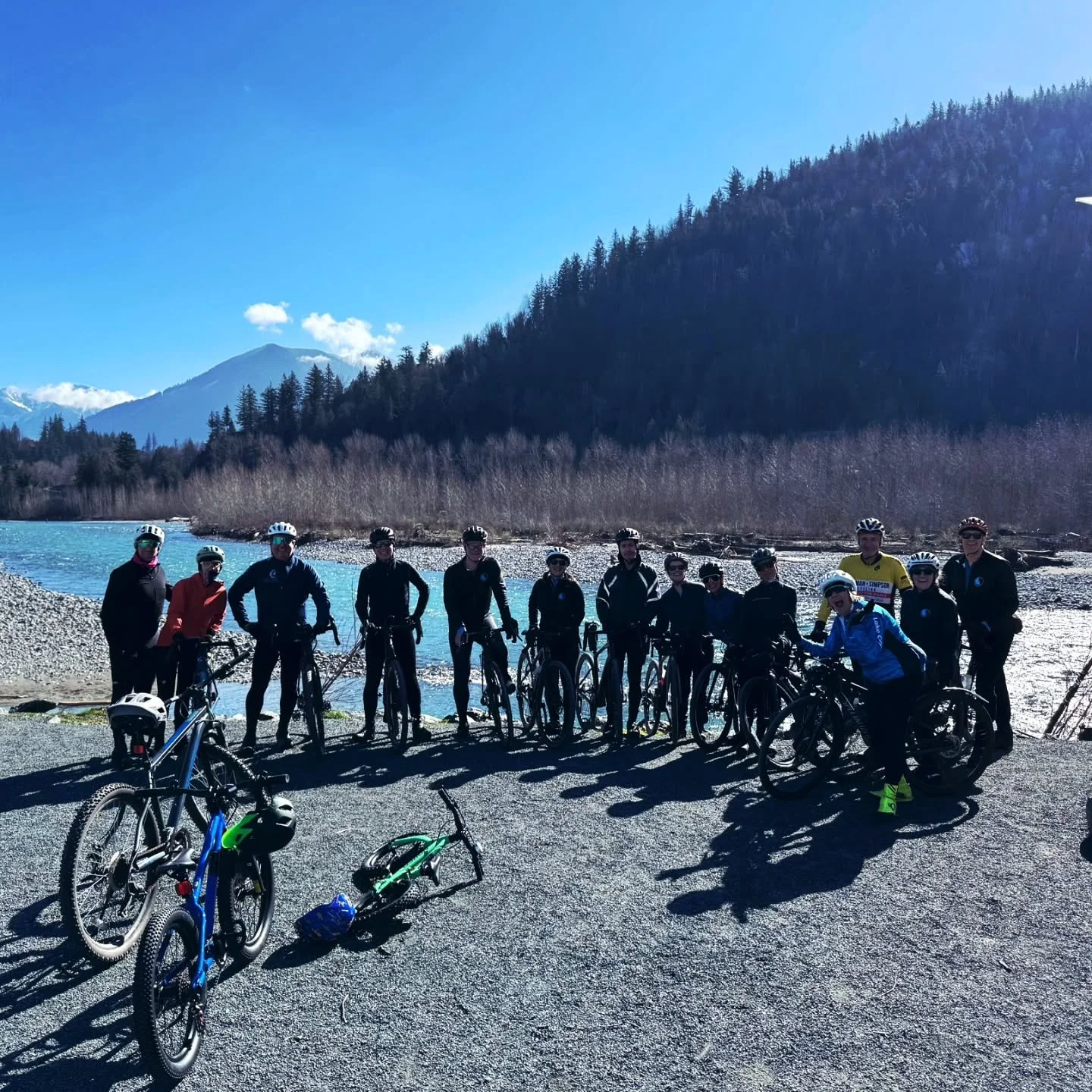 Absolutely stellar day for our gravel rides group! 🌞🚴&zwj;♀️
