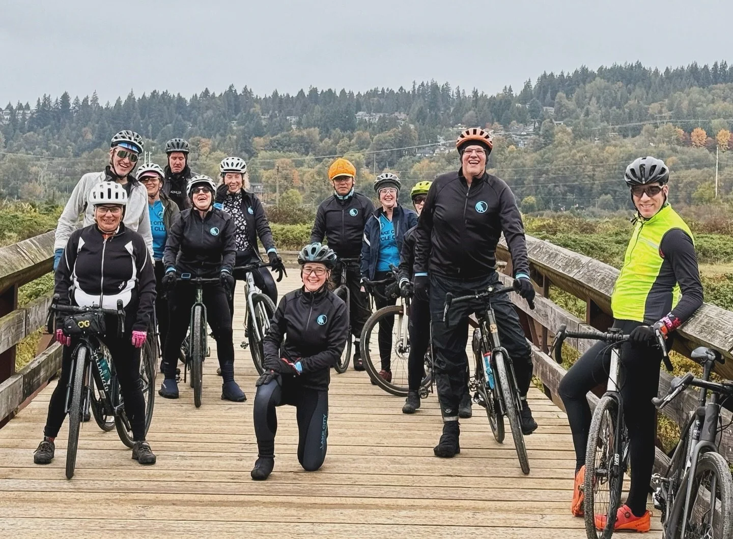 This club&rsquo;s got some hardcore gravel cyclists 😉 

#gravelbikebc #gavel #bcbike #cyclist #cyclinglife #rainyride #pocotrail