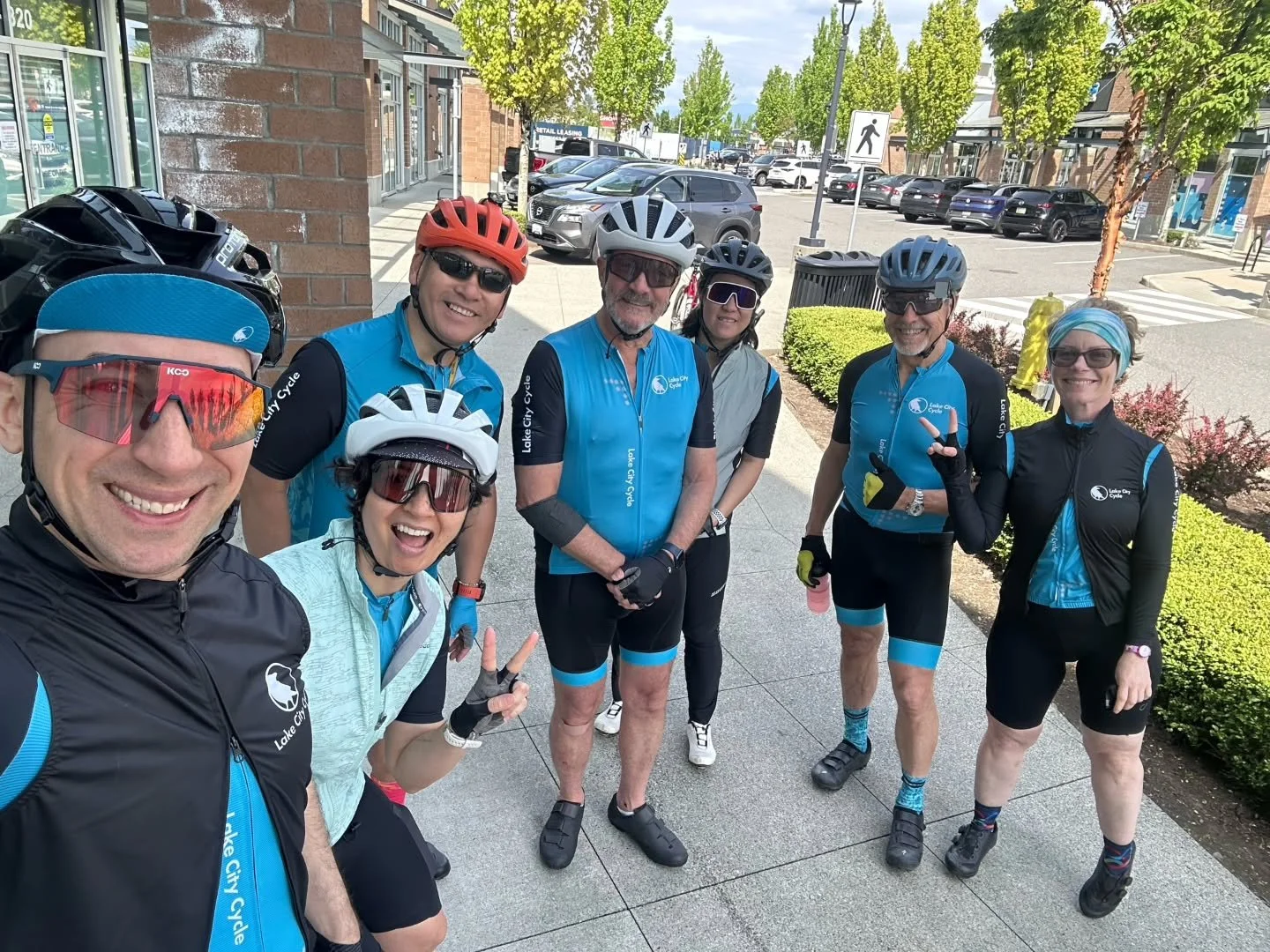 Not just a club, we're a community, a family, sharing time on and off the roads and trails. Riding together, laughing together, there for each other. So grateful ❤️🚲