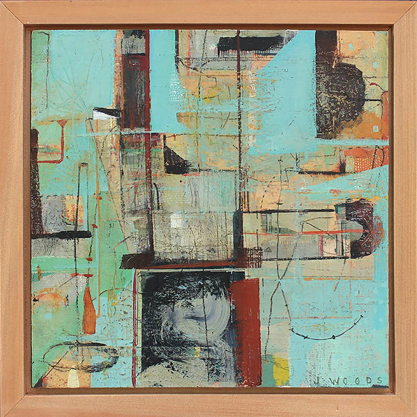 Artist Judy Woods - Original Mixedmedia Abstract Paintings
