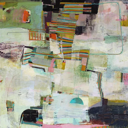 Abstract Painting - Artist Judy Woods